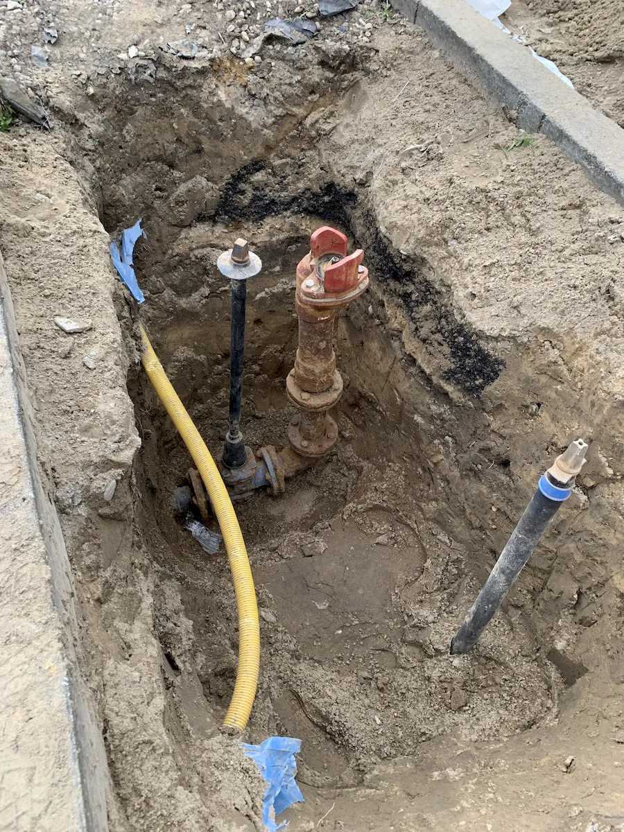 instalacja hydrantu podziemnego